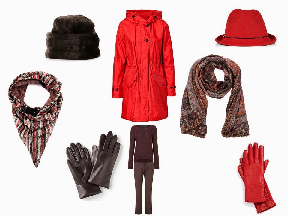 How to Wear a Red Coat in a Capsule Wardrobe | The Vivienne Files